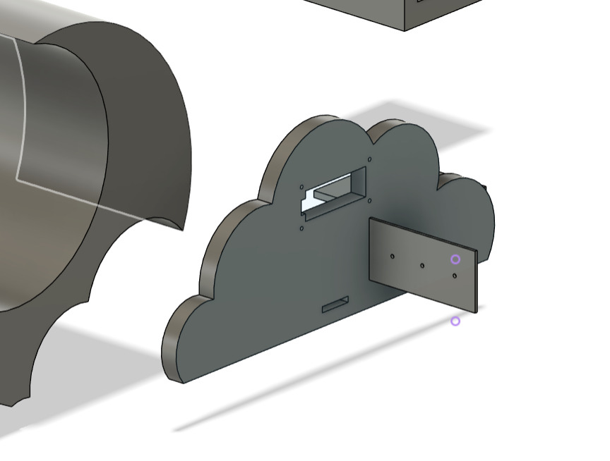 3D modeling and fabrication work by students